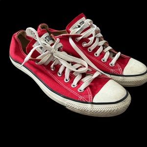Red converse